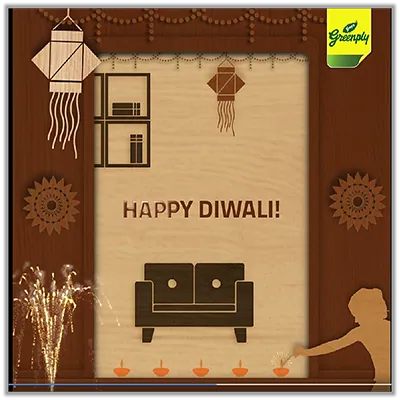 Greenply - Diwali Post - Social Media Post by TechShu
